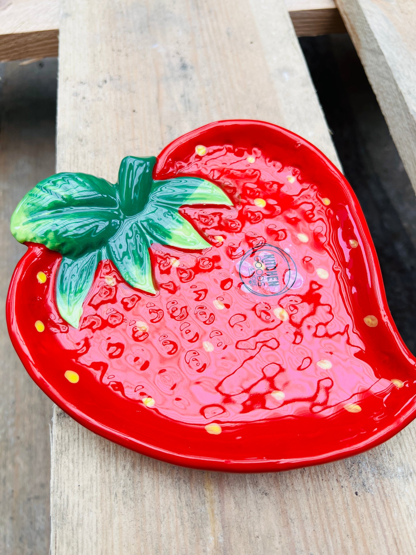 Aardbei bord dolomiet