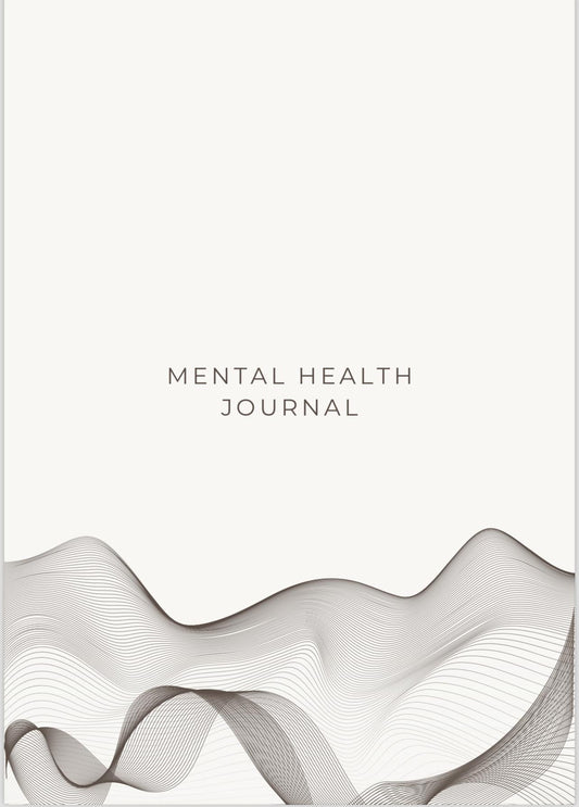 Printable Mental Health Journal PDF | Guided Self-Care Workbook | Daily logs | Printable Therapeutic Journal | Digital Self-Reflection