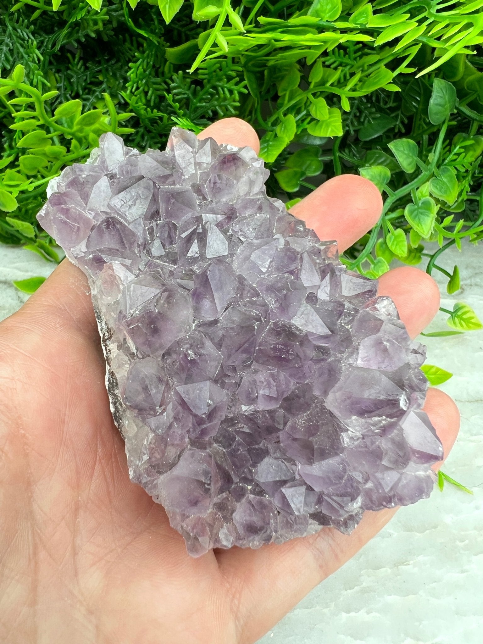 Amethist cluster (9 cm) by KEY LIME STORE
