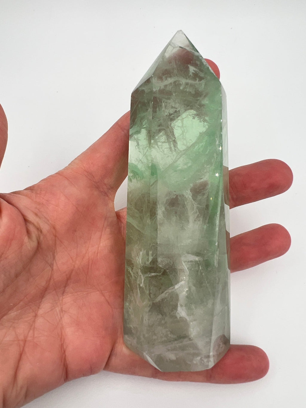 Grüner Fluorit-Turm 0,258 kg von KEY LIME STORE