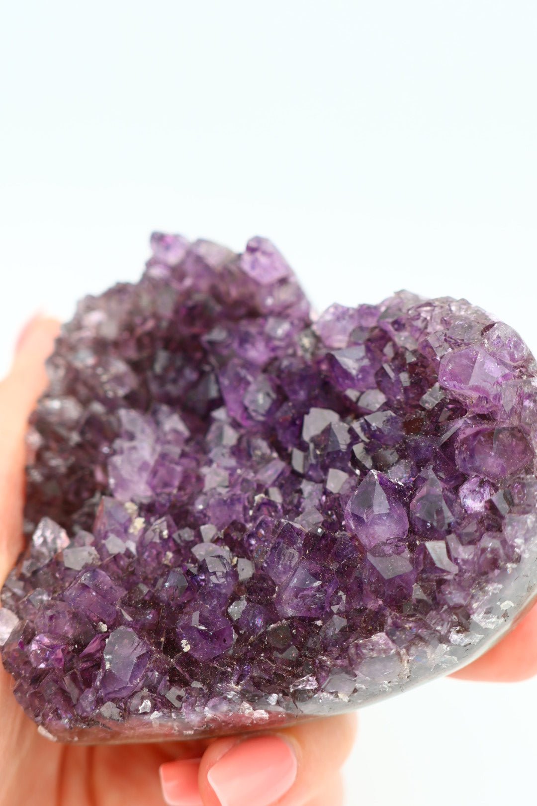 Amethyst-Herz 0,353 kg von KEY LIME STORE
