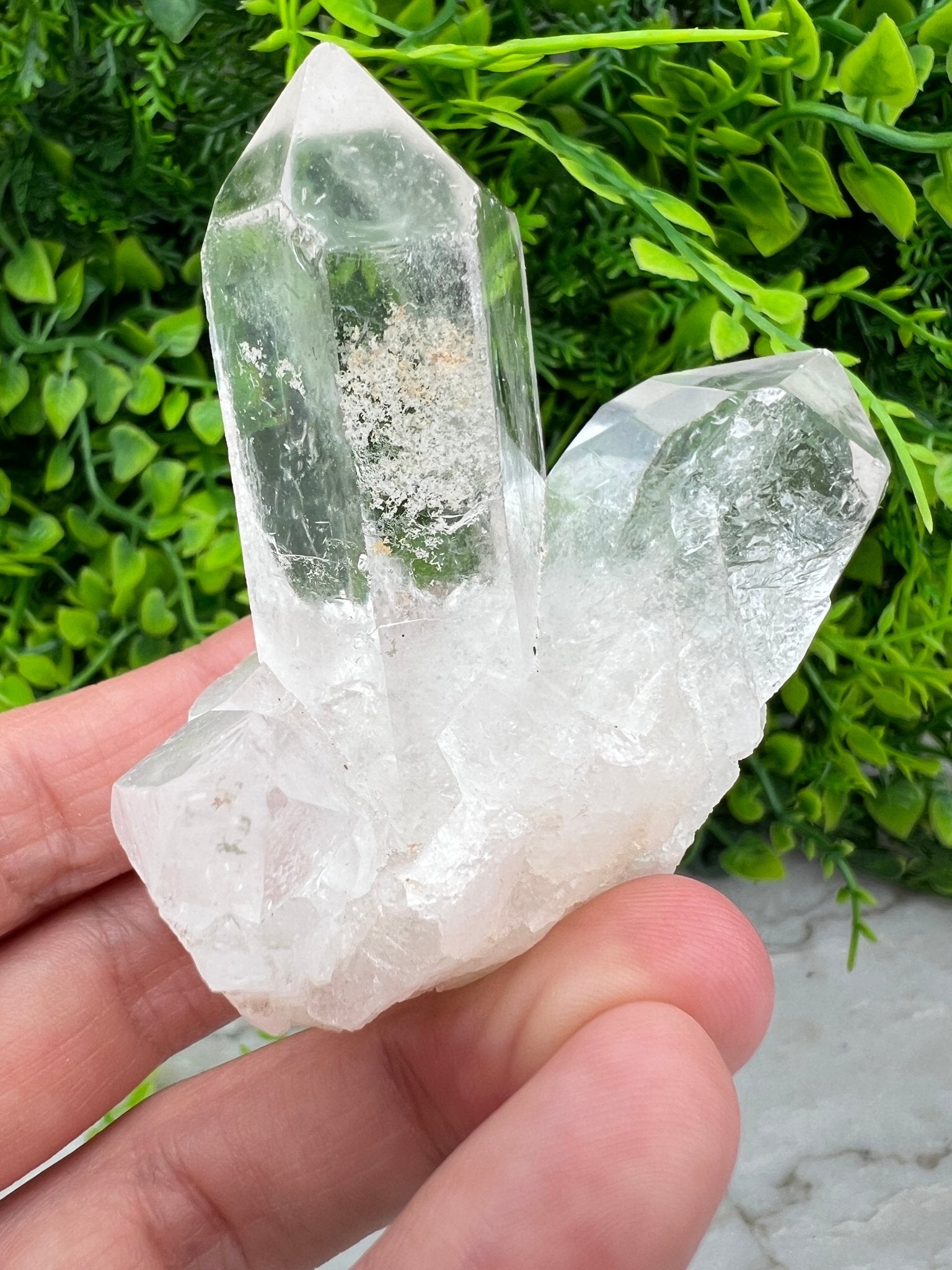 Bergkristal cluster (7 cm) by KEY LIME STORE