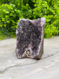 Amethist cluster cut base