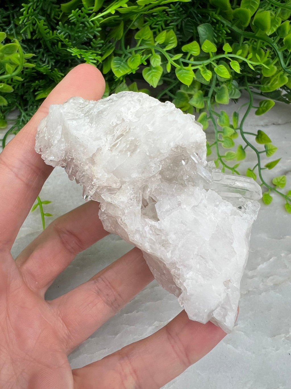 Bergkristall-Cluster (8 cm) von KEY LIME STORE