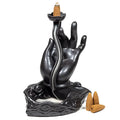 Backflow wierookbrander lotus hand (15x8x17.5cm)