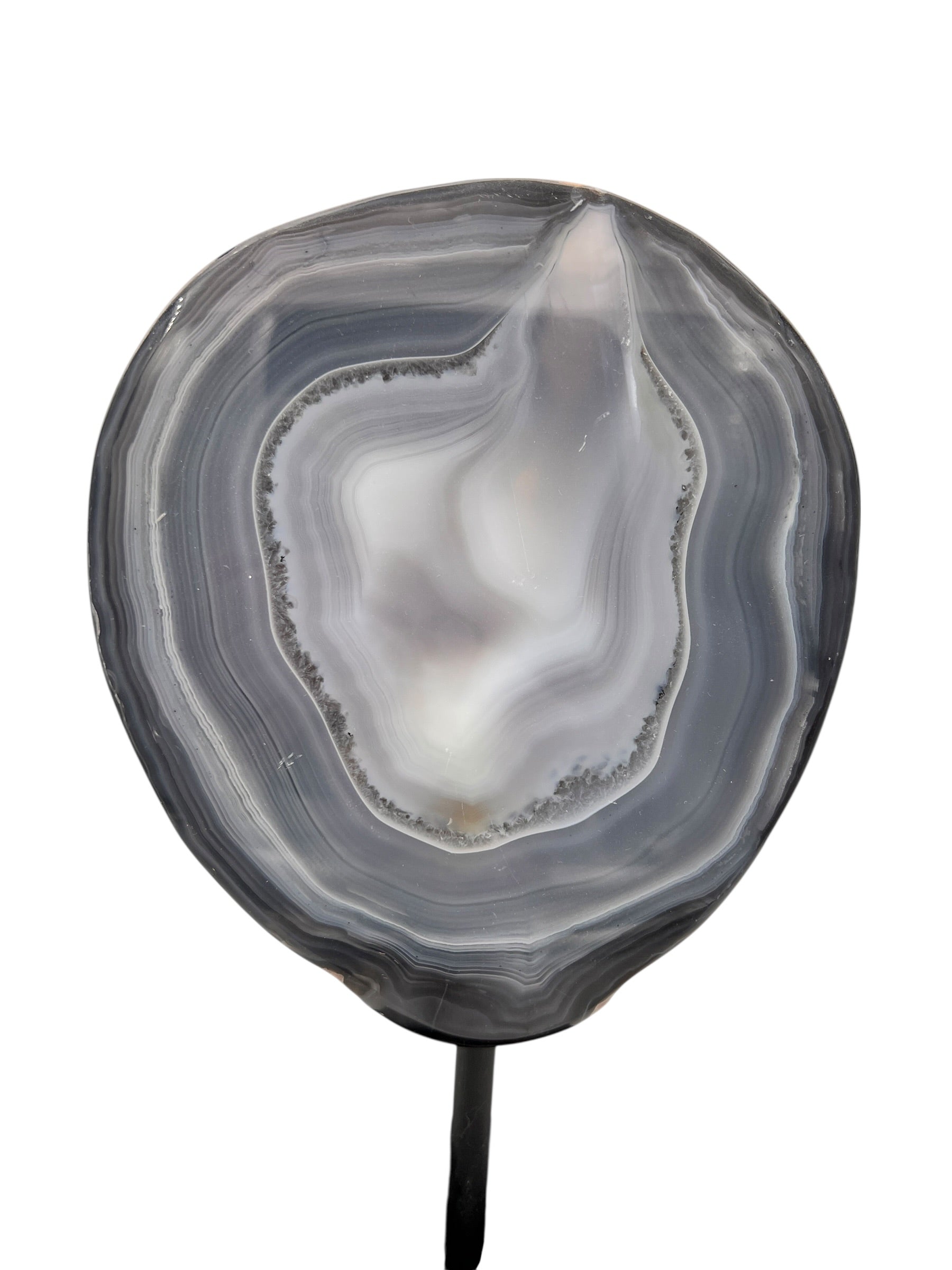 Halve agaat op standaard 2.490 kg