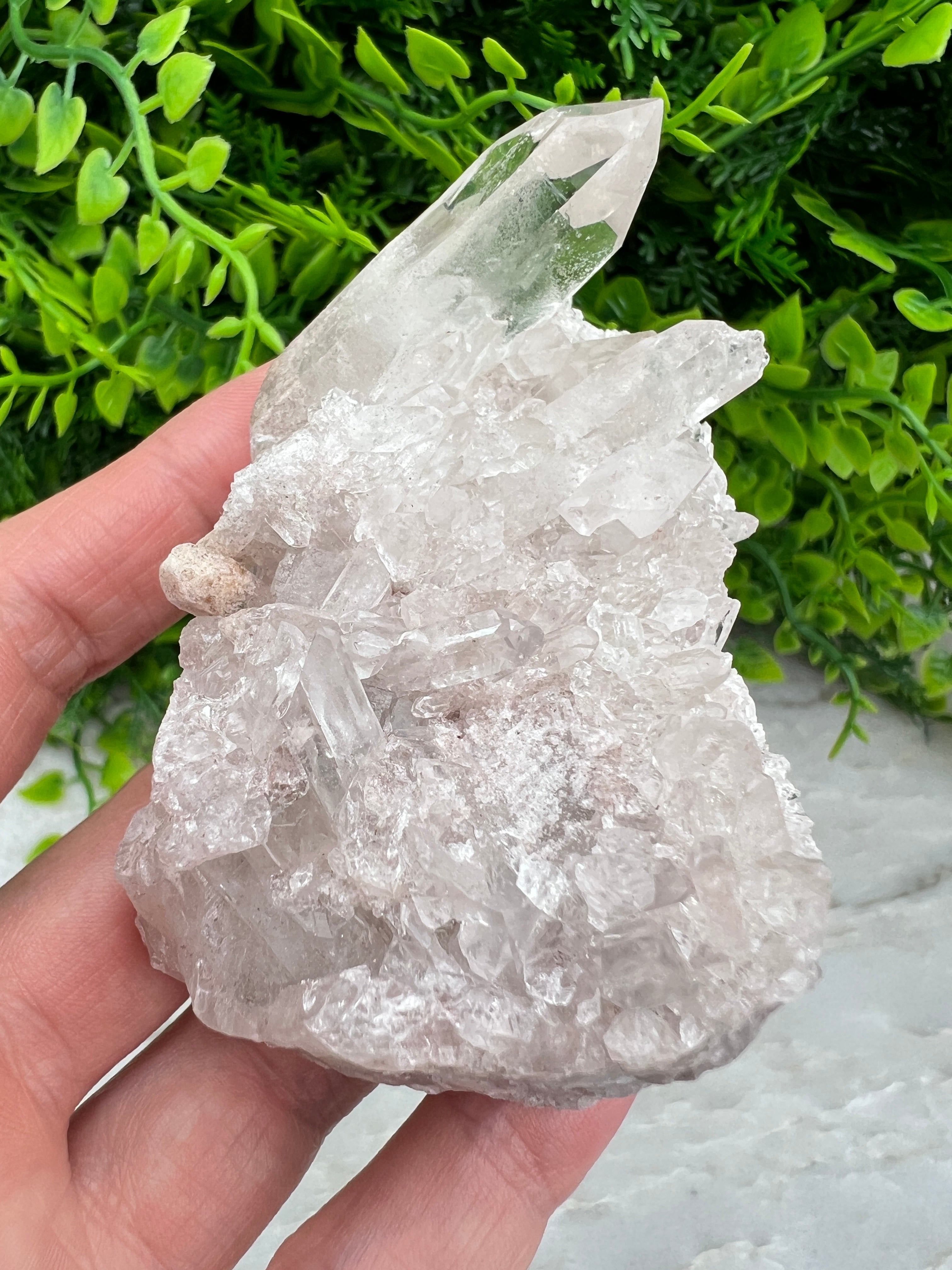 Bergkristal cluster (7 cm)