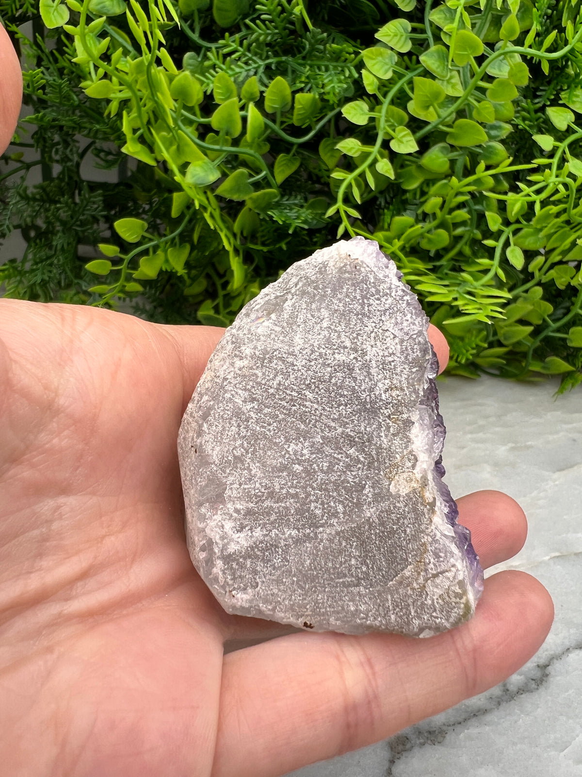 Amethist cluster cut base (6 cm)