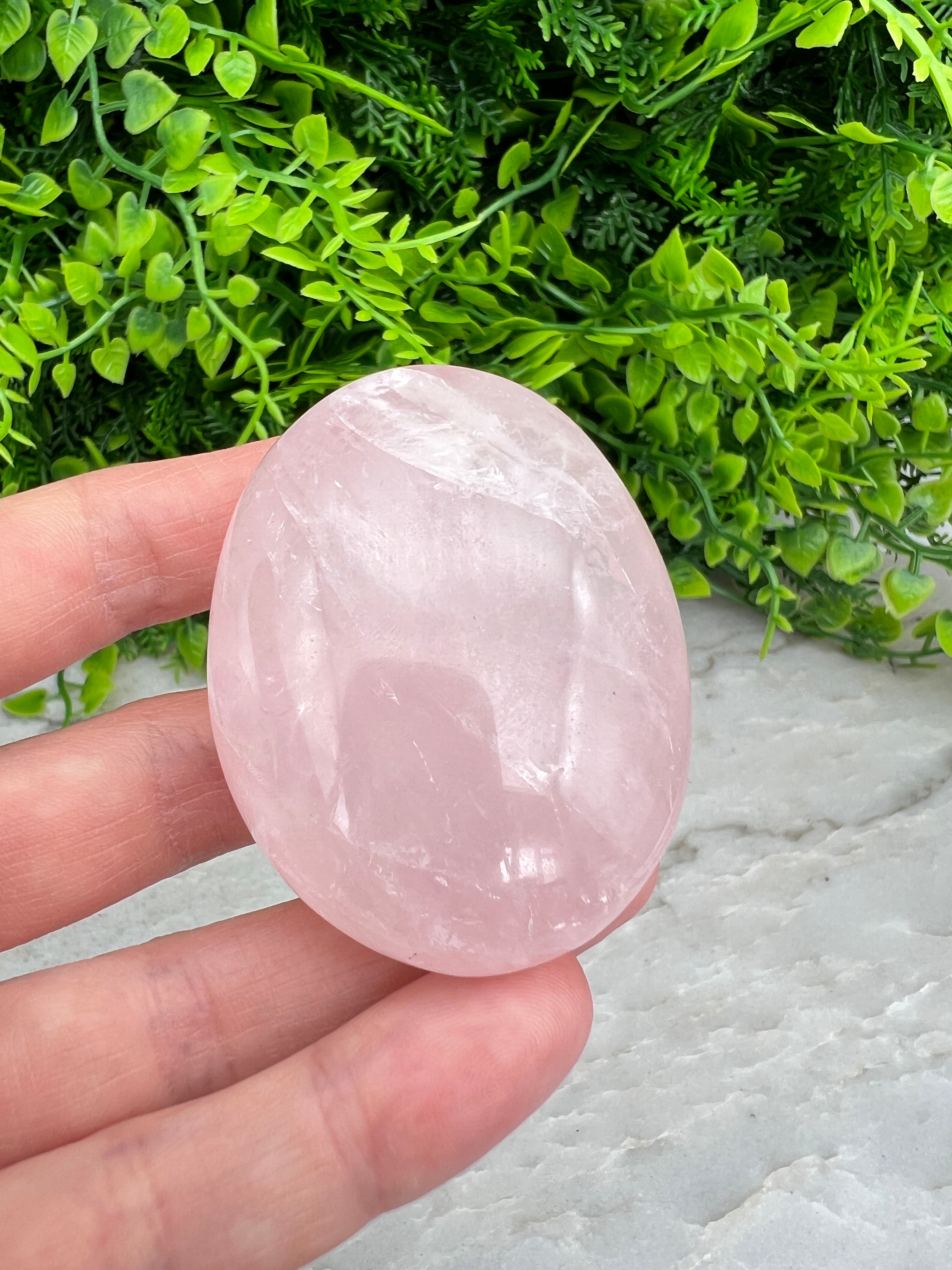 Pierre de quartz rose (6 cm)