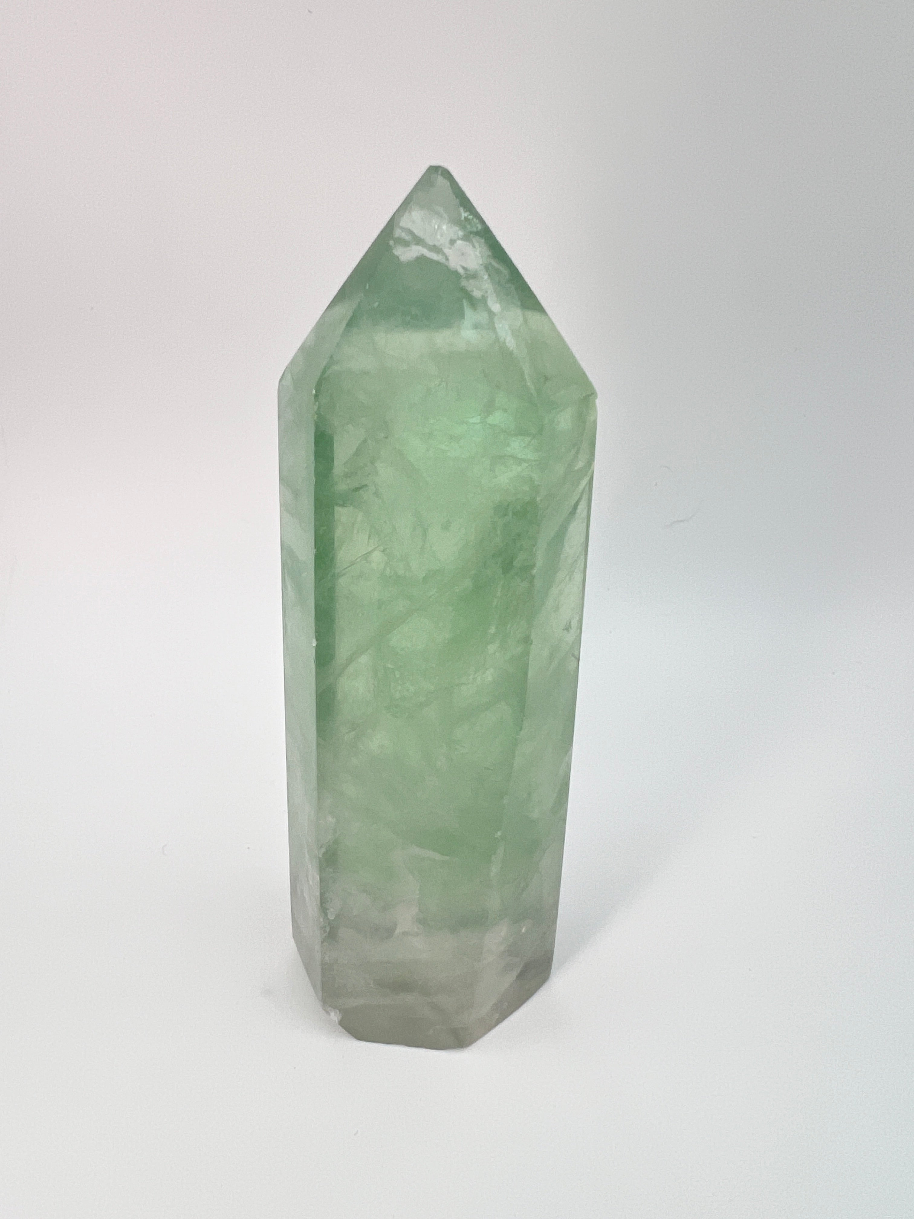 Groene fluoriet toren 0.258 kg