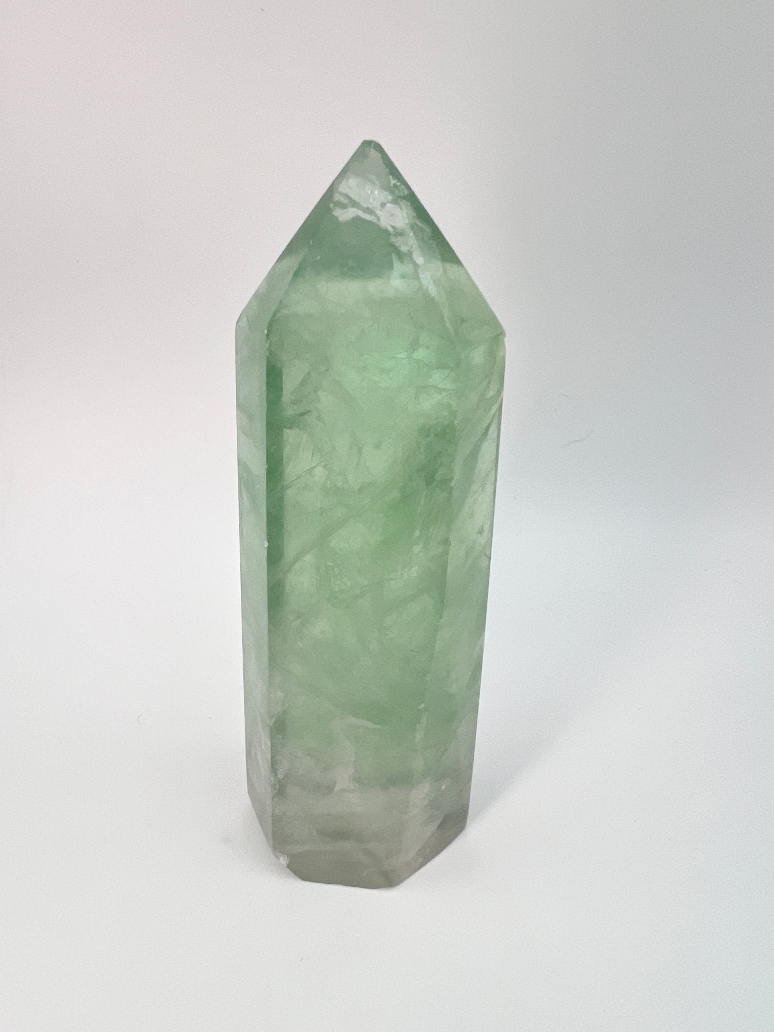 Grüner Fluorit-Turm 0,258 kg von KEY LIME STORE