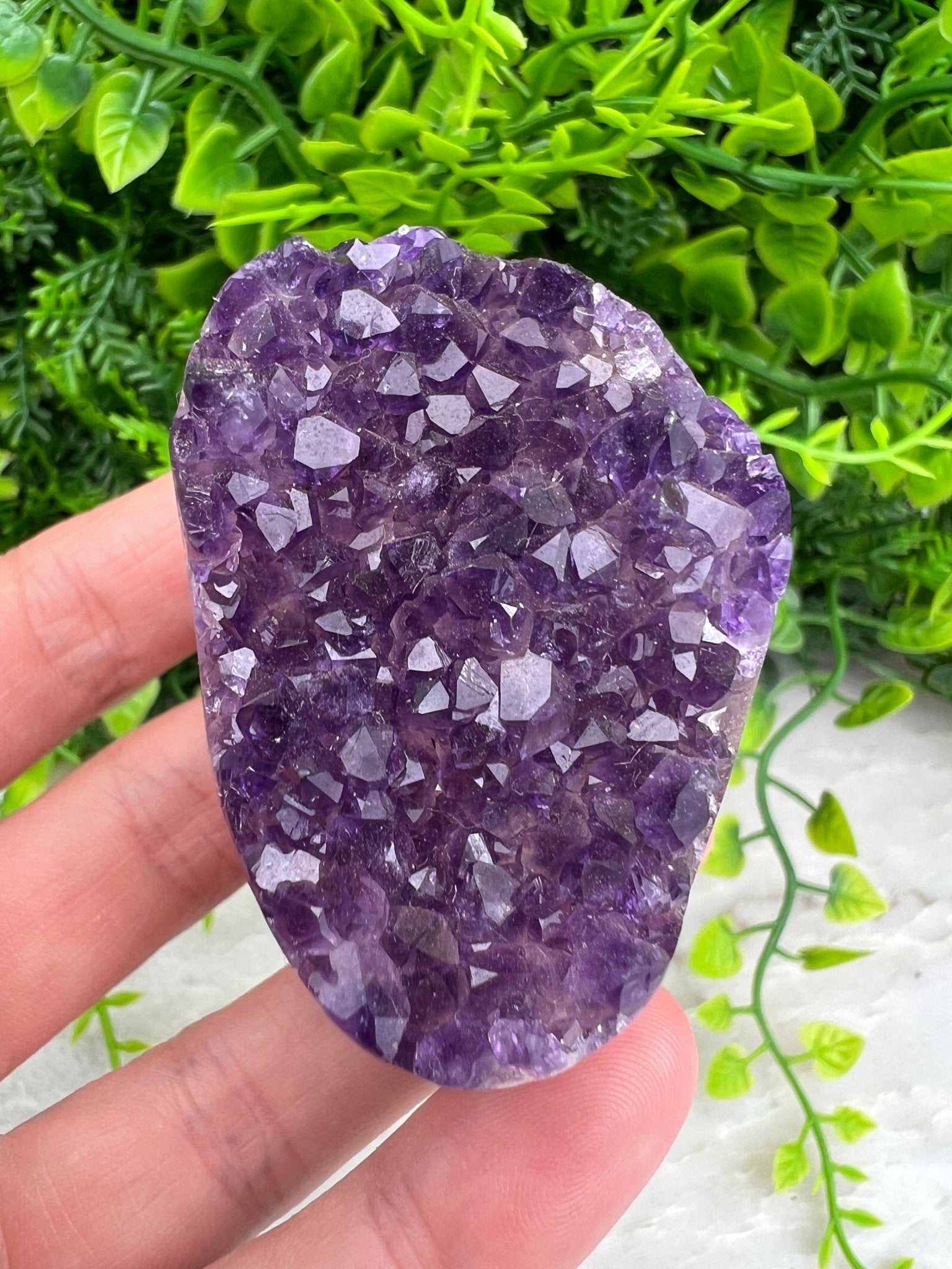 Polierter Amethyst-Cluster (5 cm) von KEY LIME STORE