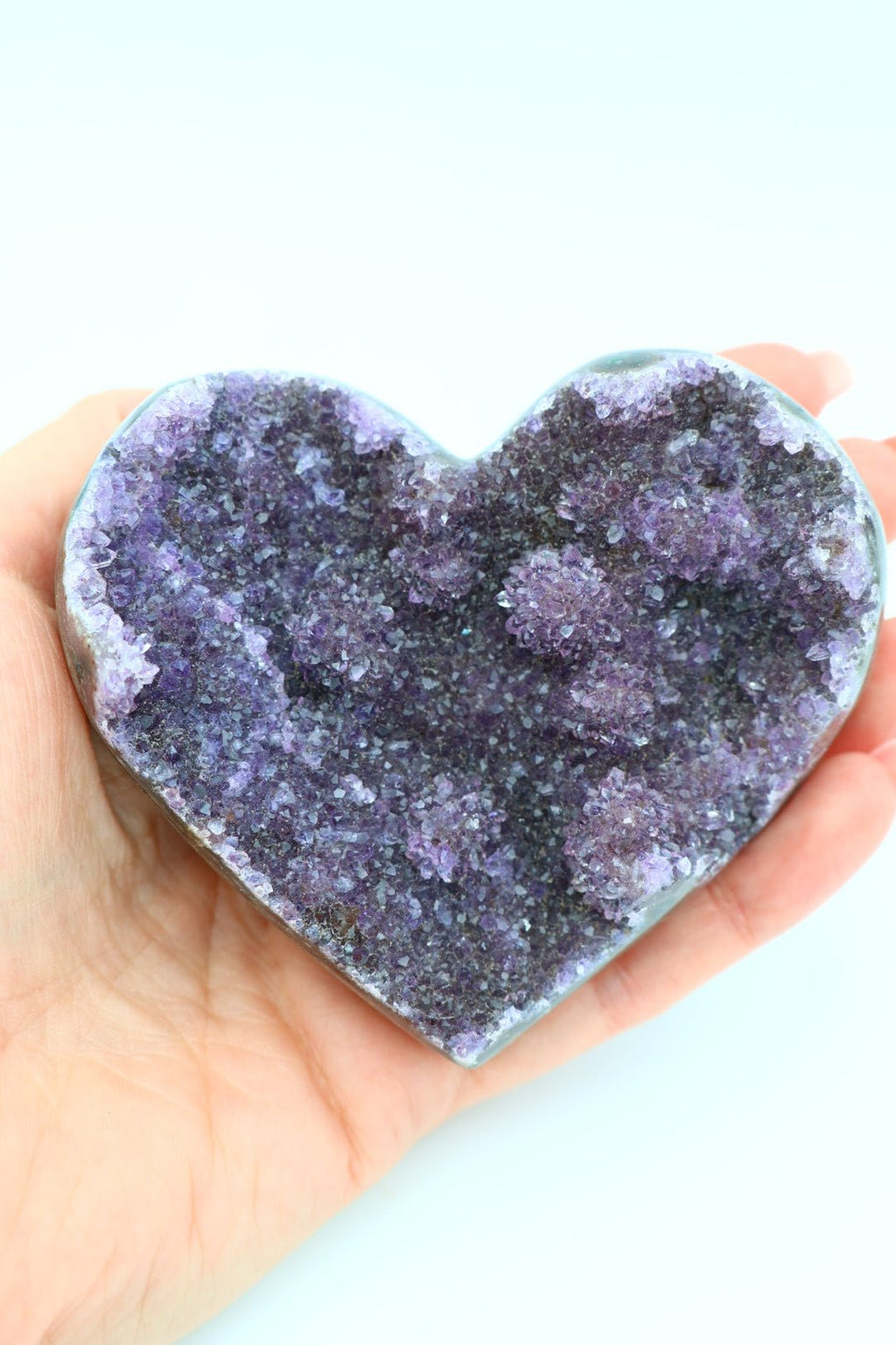 Amethyst-Herz 0,322 kg von KEY LIME STORE