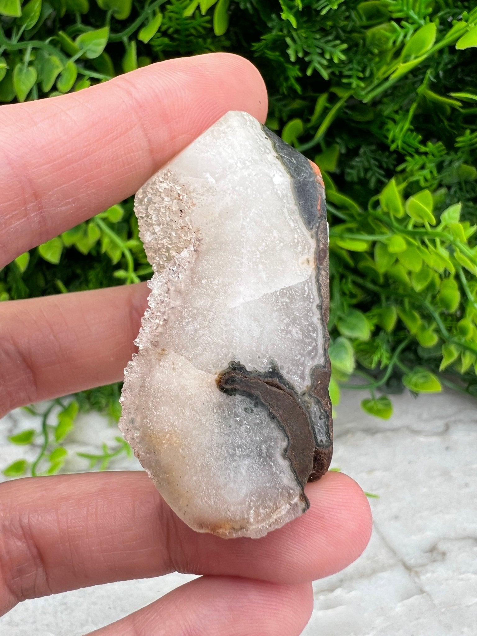 Amethyst-Cluster-Turm (4 cm) von KEY LIME STORE