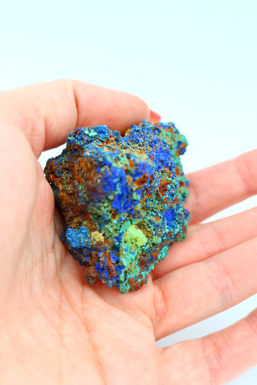 Azuriet met Malachiet ruw 0.065 kg