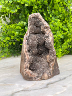 Amethist cluster cut base