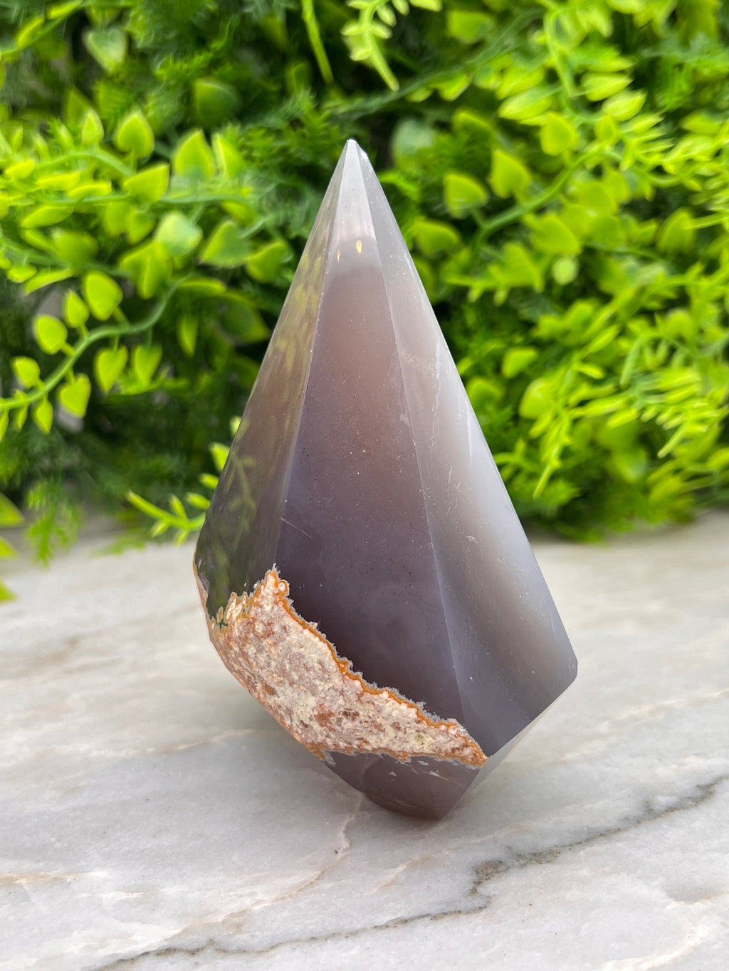 Agaat diamantvorm by KEY LIME STORE