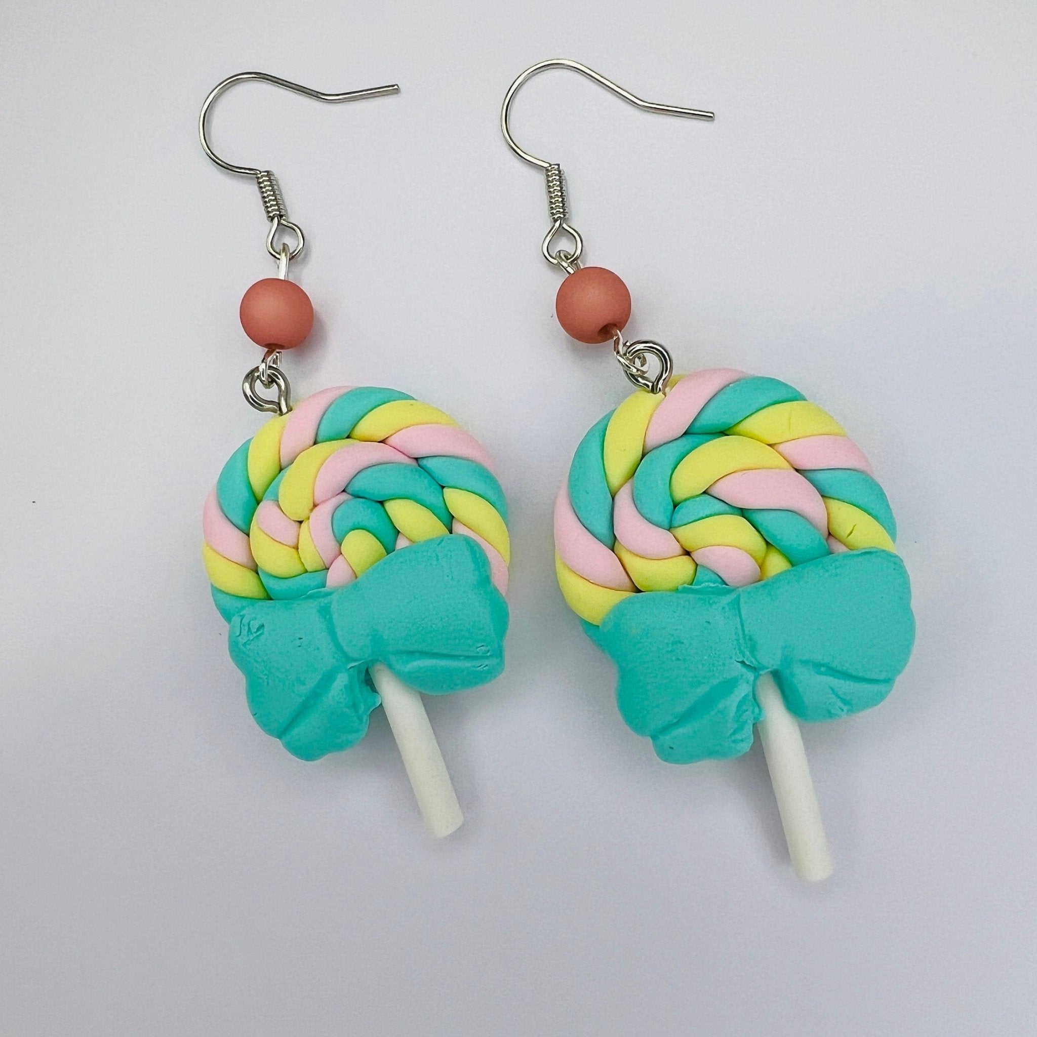 Lolly oorbellen zilver by KEY LIME STORE