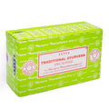 Räucherstäbchen „Satya Traditional Ayurveda Incense“ – Schachtel mit 12 Päckchen von KEY LIME STORE