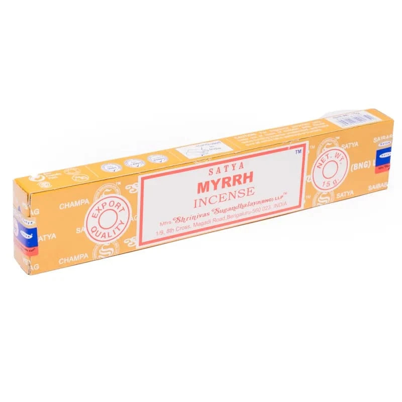 Wierook Satya Myrrh Incense - 1 pakje