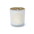 Sfeerlicht Bloem des Levens matglas/metallic (7,3x8 cm)