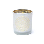 Sfeerlicht Bloem des Levens matglas/metallic (7,3x8 cm)