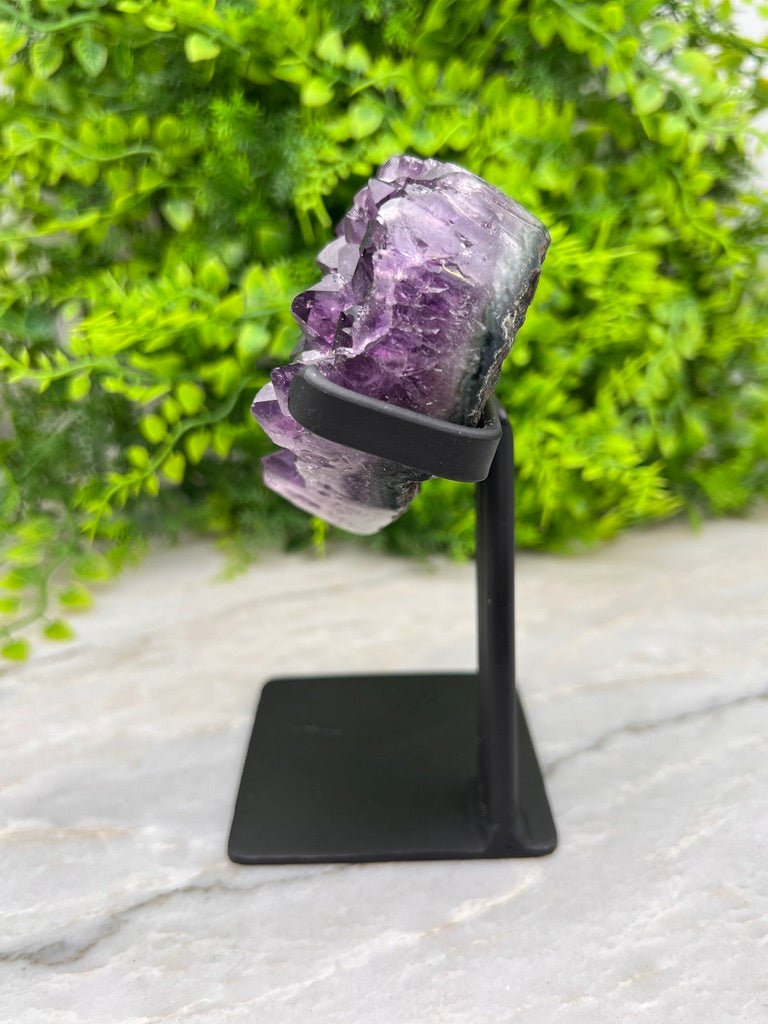 Amethist hart op standaard by KEY LIME STORE