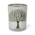Sfeerlicht levensboom matglas/metallic (10x12,5 cm)