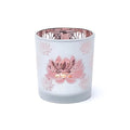 lotus sfeerlicht matglas/metallic (7,3x8 cm)