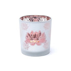 lotus sfeerlicht matglas/metallic (7,3x8 cm)