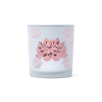 lotus sfeerlicht matglas/metallic (7,3x8 cm)