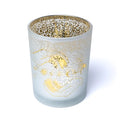 Sfeerlicht spirituele handen matglas/metallic (10x12,5 cm)