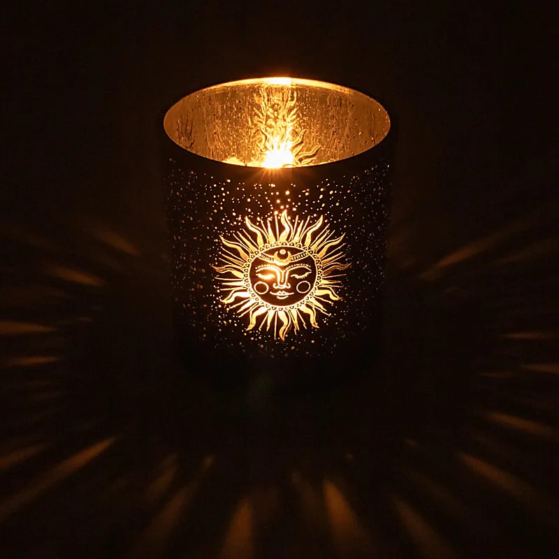 Maan en zon licht sfeerlicht slapende (7,3x8 cm)