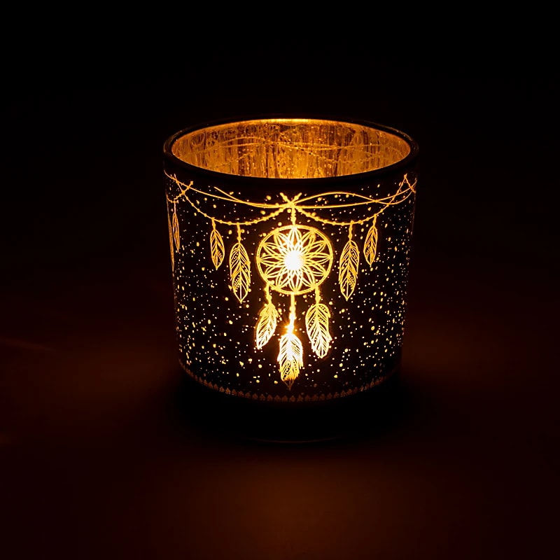 Sfeerlicht dromenvanger metallic (7,3x8 cm)