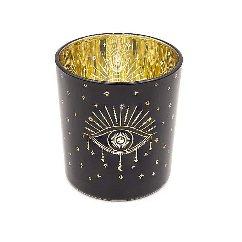 Sfeerlicht alziend oog metallic (7,3x8 cm)