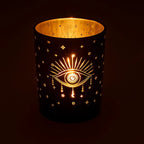 Metallic sfeerlicht Alziend oog (10x12,5 cm)