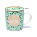 Theemok set levensboom met zeef en deksel (±400 ml)