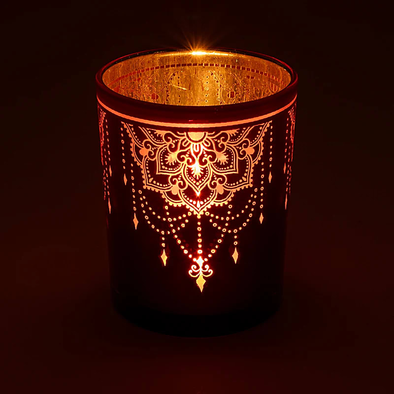 Metallic Mandala Mood Light (10 x 12.5 cm)