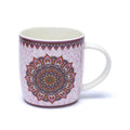 Theemok met zeef Mandala paars (±400 ml)