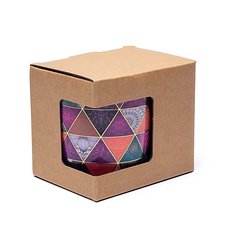 Theemok met zeef Patchwork (±400 ml)