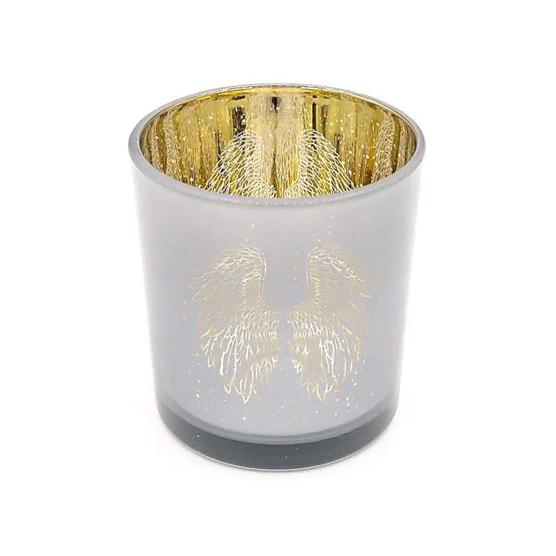 Sfeerlicht Engelenvleugels metallic (7,3x8 cm)