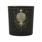 Flower of Life Mood Light, Frosted Glass/Metallic Mystical (7.3 x 8 cm)