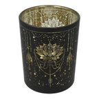 Sfeerlicht lotus matglas/metallic Mystical (10x12,5 cm)