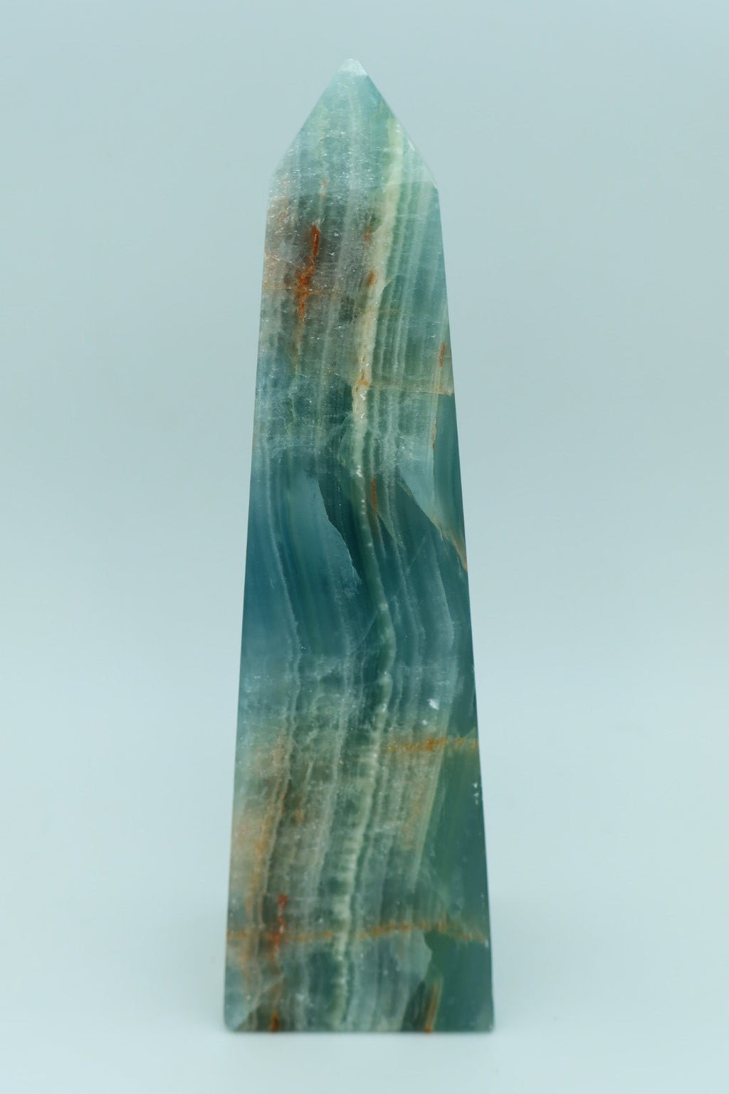 Blauer Onyx-Turm 0,430 kg von KEY LIME STORE