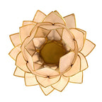 Lotus sfeerlicht naturel groot (15x15 cm)