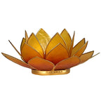 Lotus Mood Light, Orange/Yellow, 2-Color (13.5 cm)
