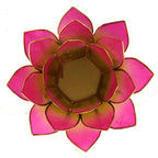Lotus sfeerlicht groen/roze 2-kleurig (13.5 cm)