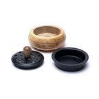 Houten wierookbrander mangohout (9x7cm)