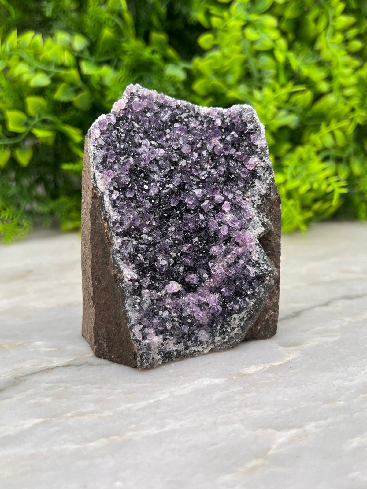 Amethist cluster cut base by KEY LIME STORE