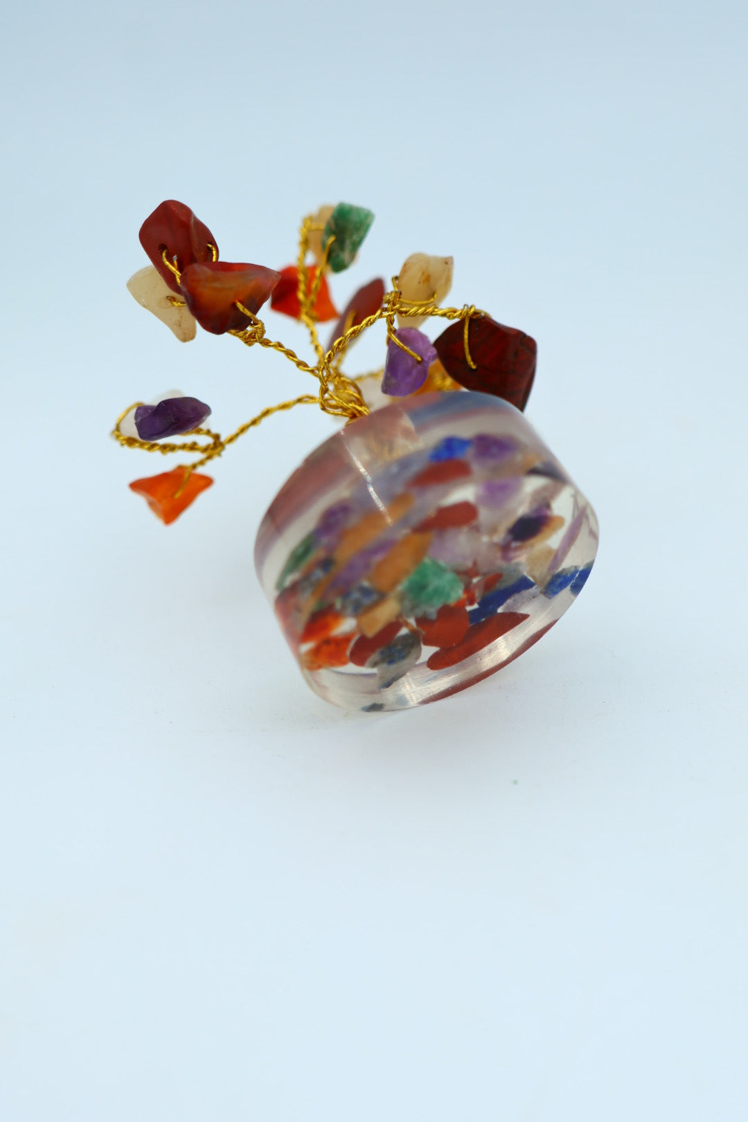 Edelsteen levensboom 7-8 cm